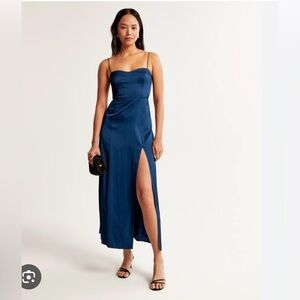 The A&F Camille Maxi Dress in Navy